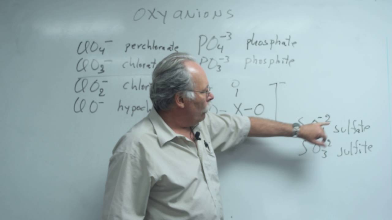 2 7 oxyanion