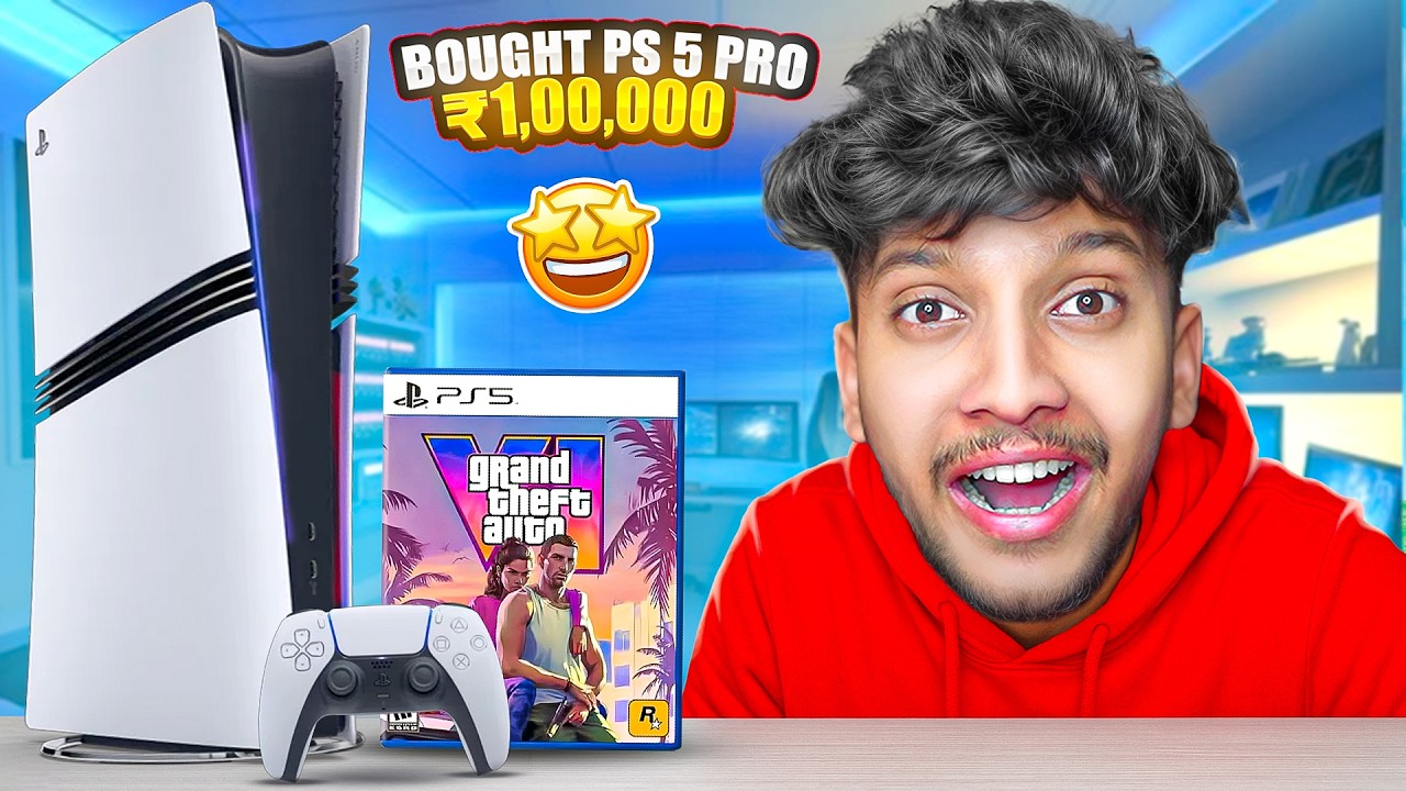 FINALLY NEW ₹1,00,000 PS5 Pro UNBOXING + REVIEW!🤑