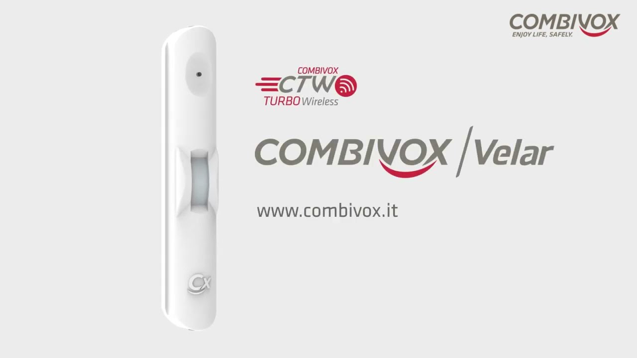 Installazione Velar PRO Combivox - Rivelatore tenda per la protezione interna ed esterna