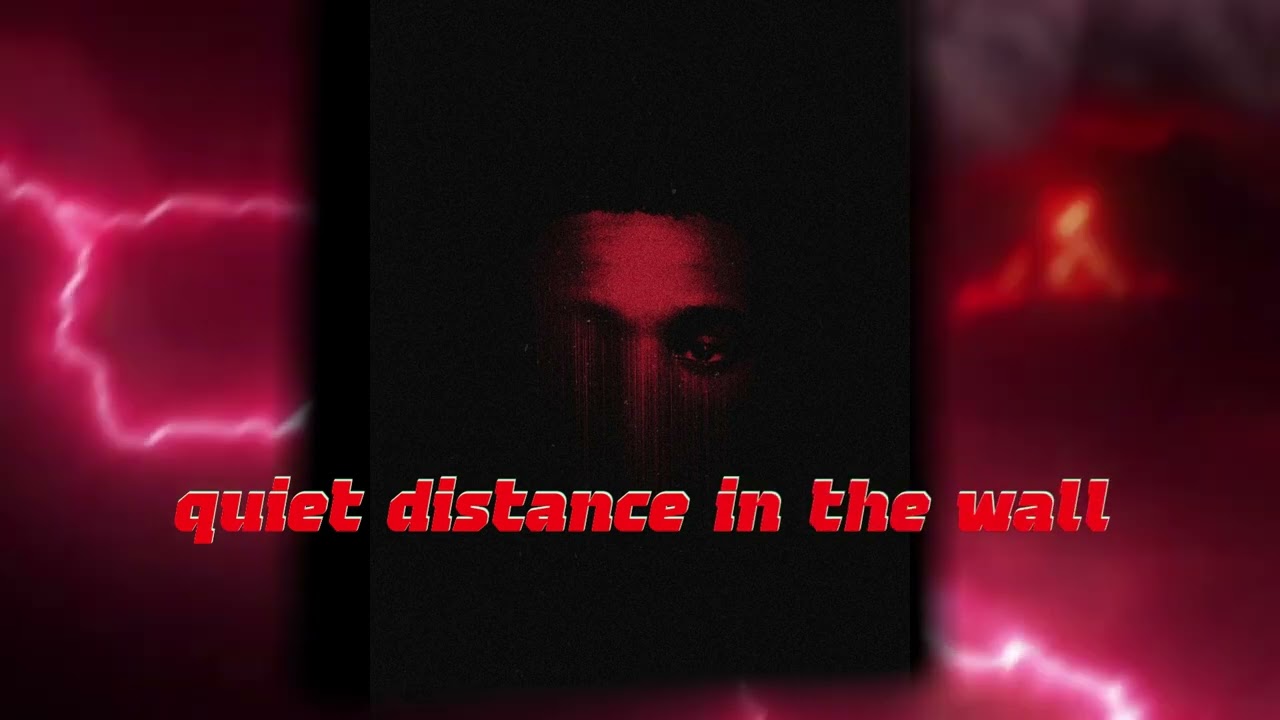 BLOODLESS SOUND (Official Visualizer) - Dark Synthwave R&B | The Weeknd Type Beat | After Hours Vibe