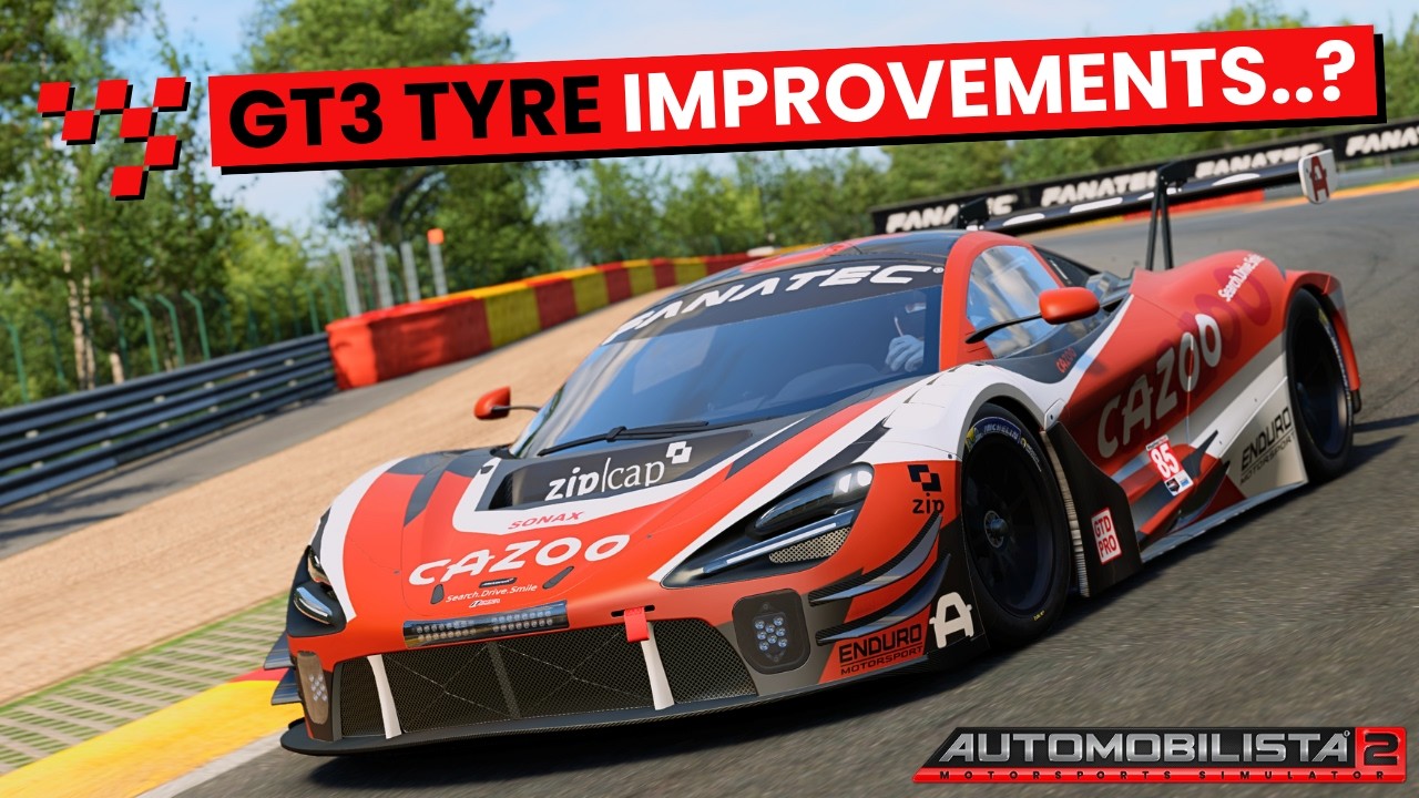 Automobilista 2 | AMS2 | GT3's Improved in UPDATE? The BEST they have EVER felt?