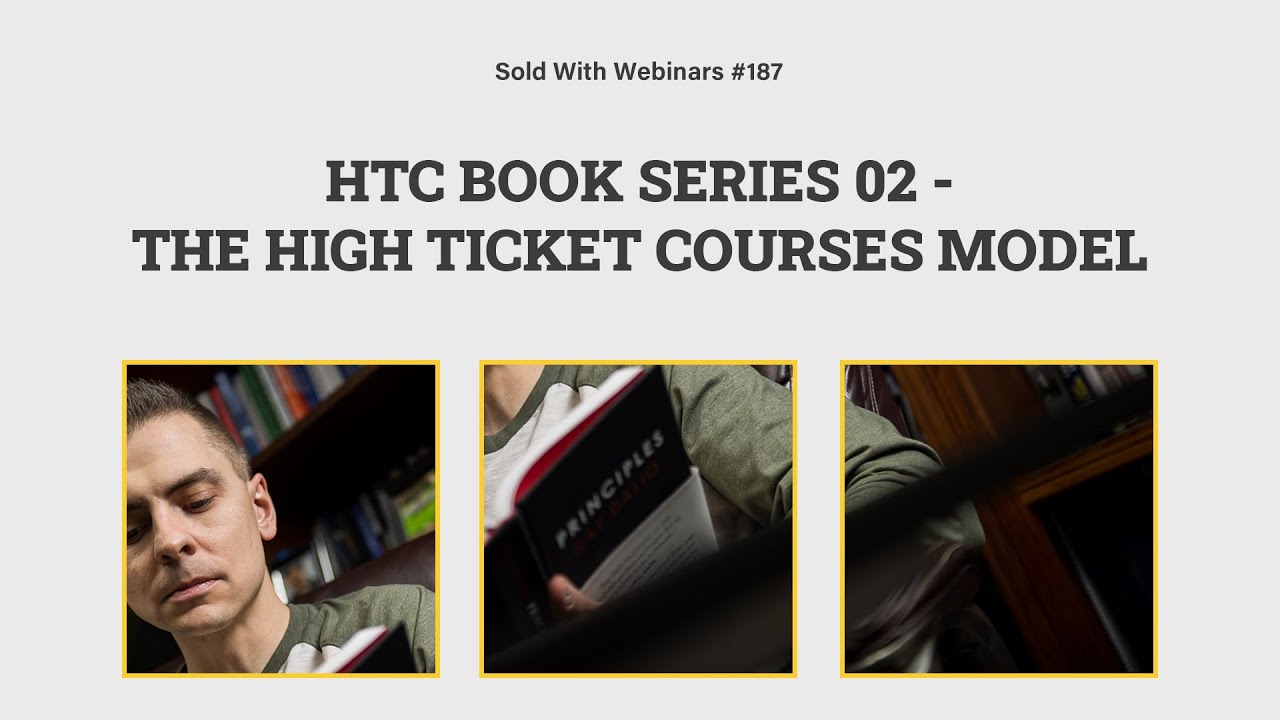 HTC Book Series 02   The High Ticket Courses Model | SWW 187