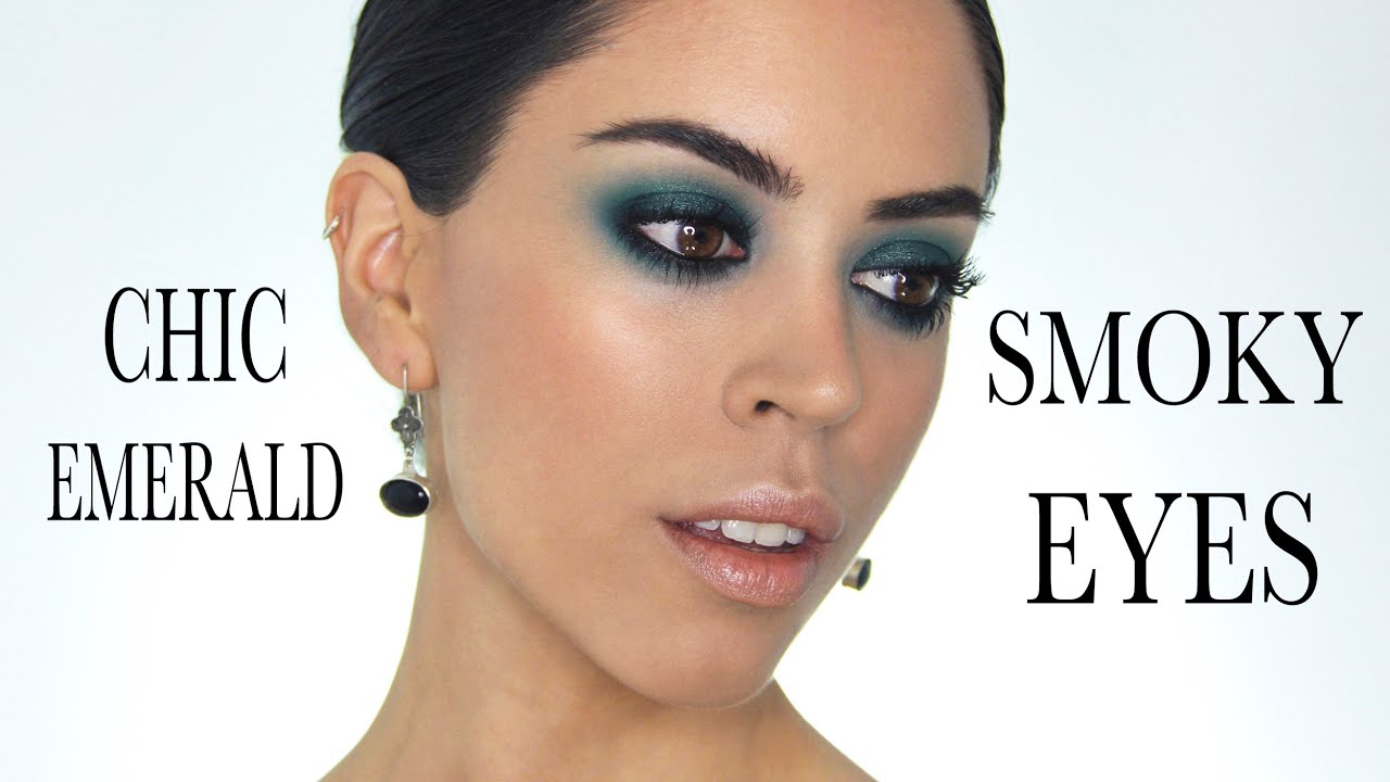 Σμαραγδί Smoky Eye Look
