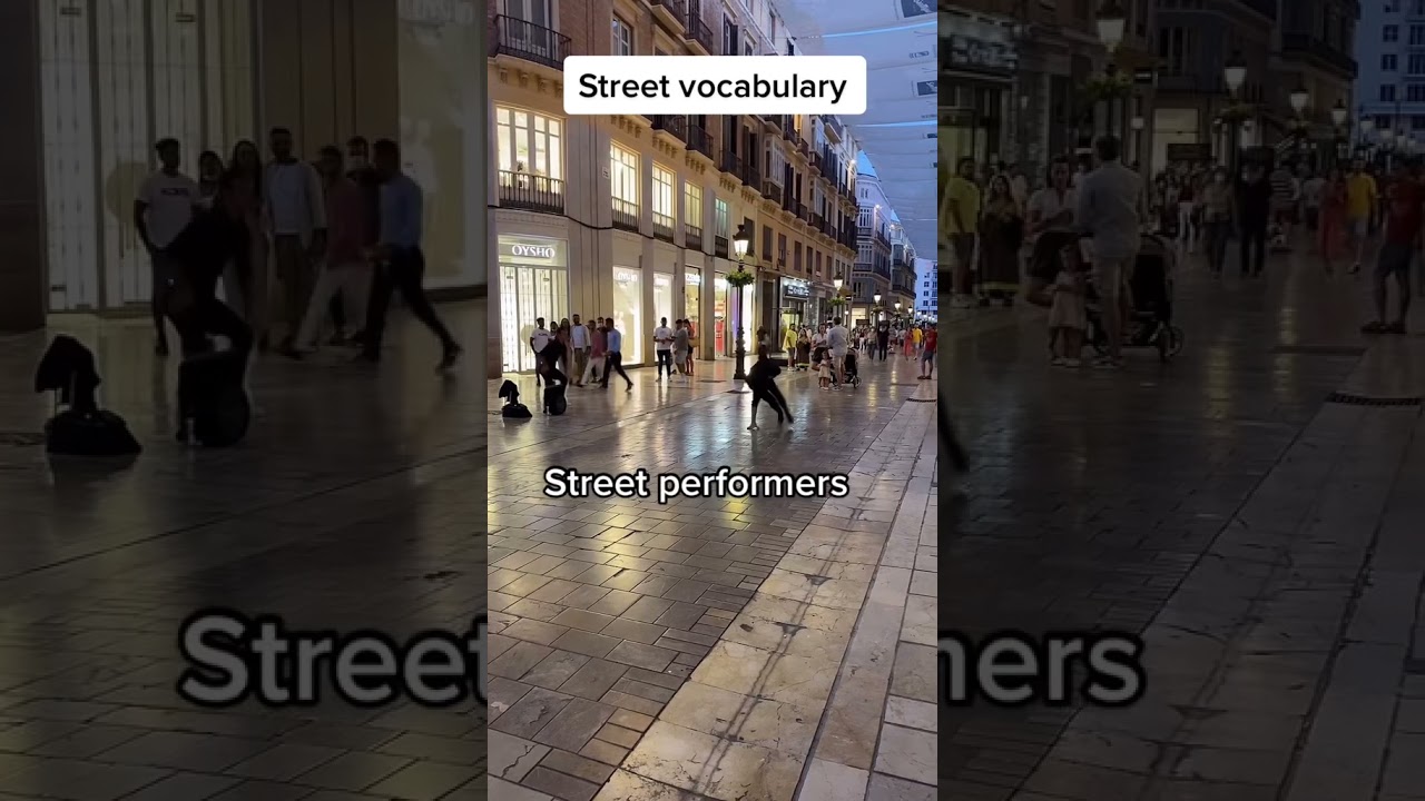 Street vocabulary in English 🇬🇧😊