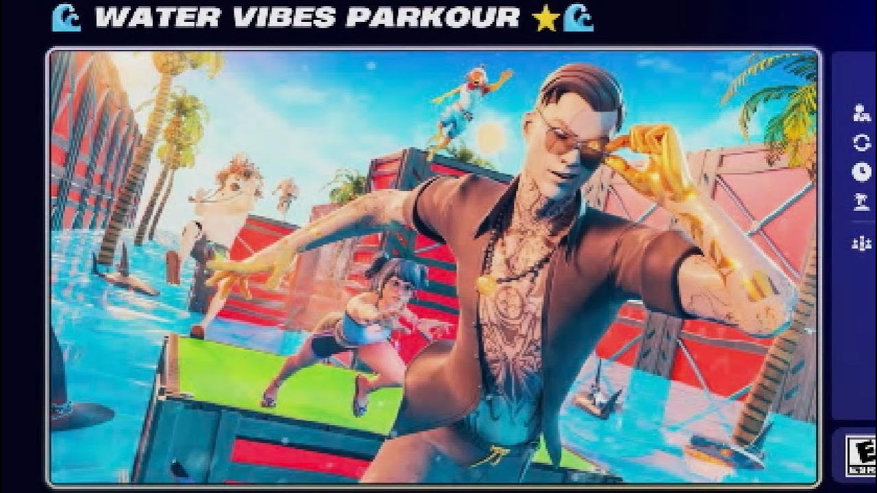 Prettyboy | 🌊 Water Vibes Parkour ⭐🌊 | Deathrun 