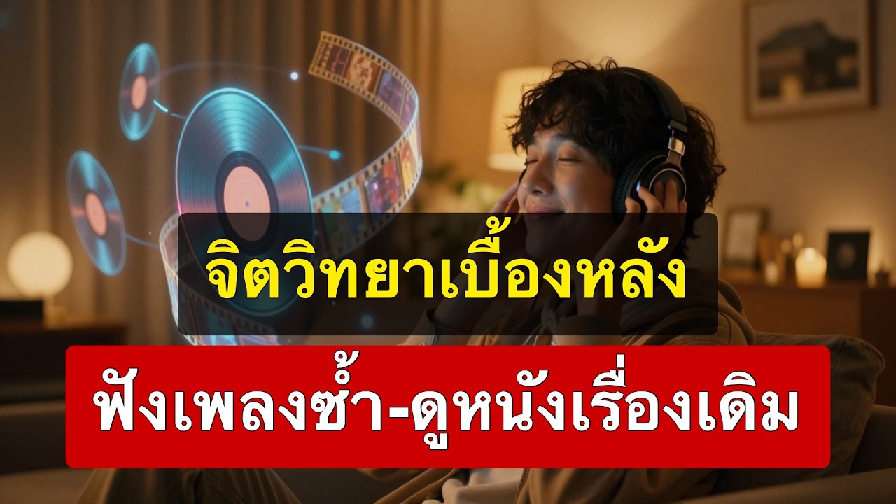 จิตวิทยาเบื้องหลัง คนฟังเพลงซ้ำๆ ดูหนังเดิมๆ
