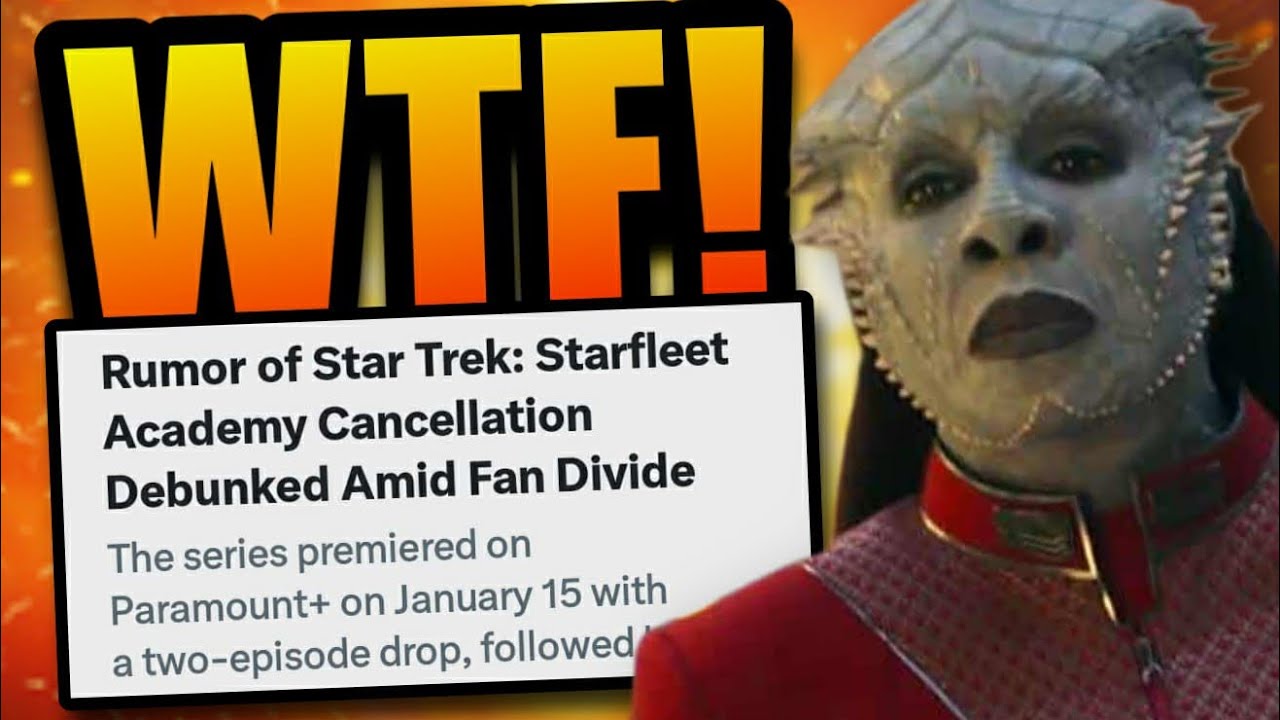 Starfleet Academy Facing CANCELED Rumors From AI Over Online Backlash