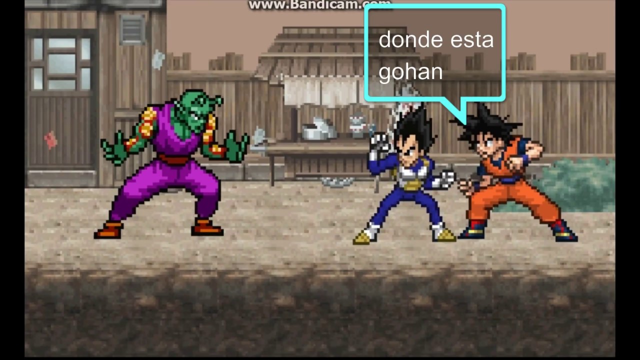 bardock y el rey vegeta una aventura en SSF2
