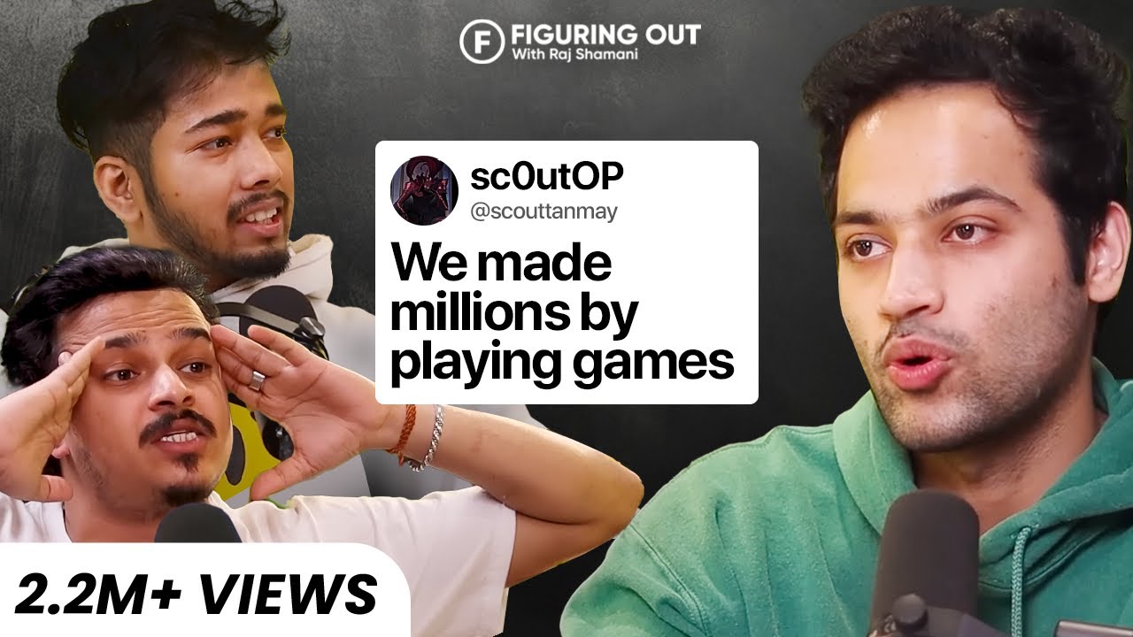 Indian GAMING Industry Breakdown ft.@officialscoutop @8bitthug | Future Of Gaming | FO84 Raj Shamani