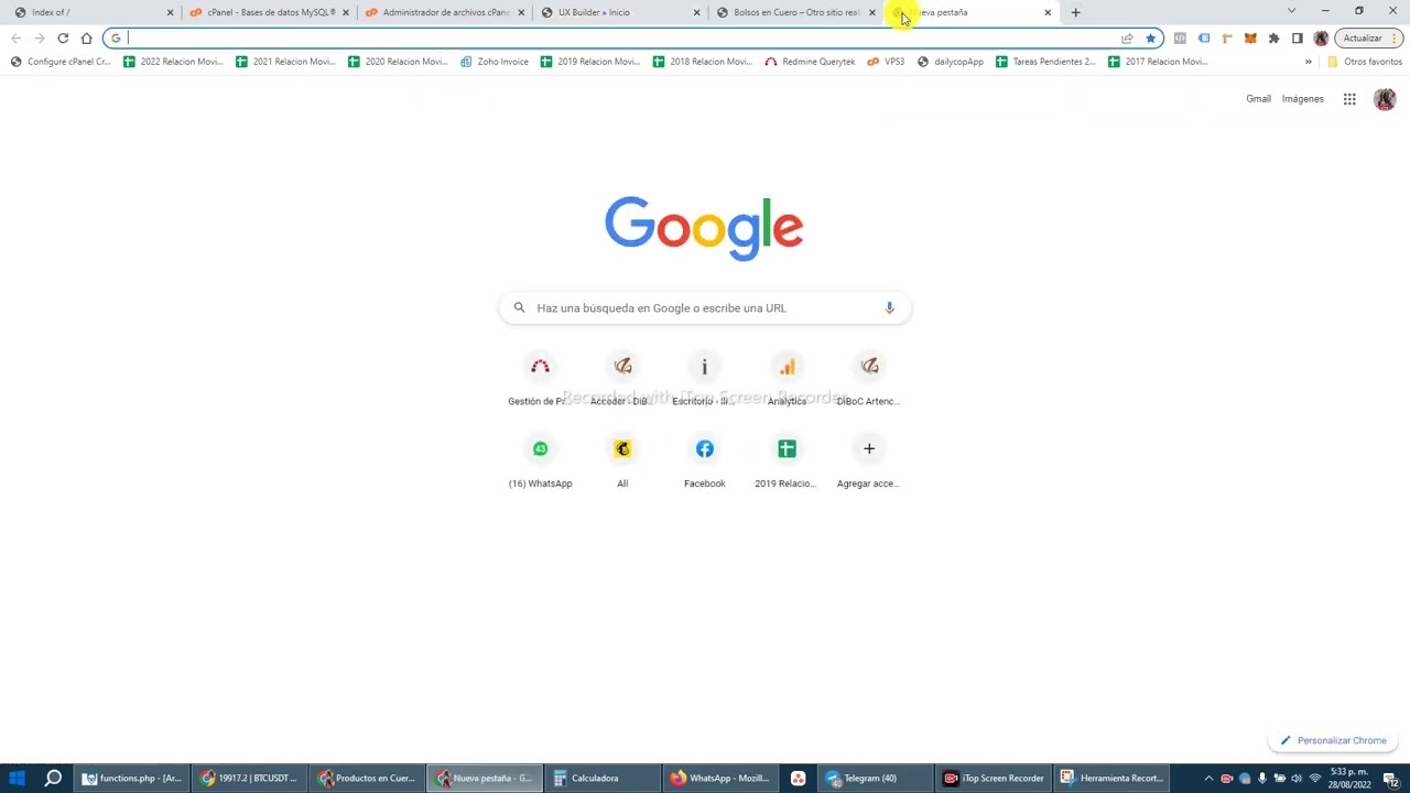 Crear pagina de inicio sencilla en Wordpress con el maquetador UX Builder de la plantilla Flatsome