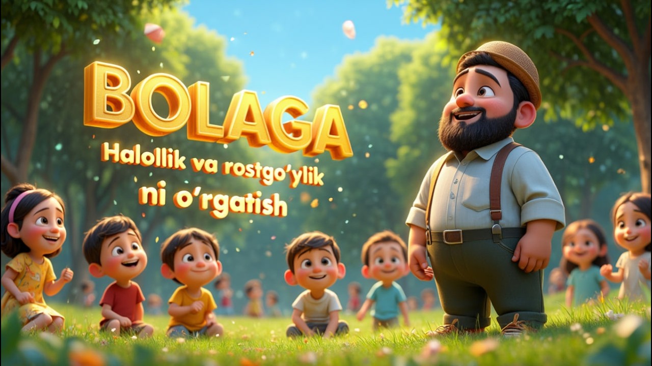 Bolaga Halollik va rostgo‘ylikni o‘rgatish | bolajon ovozi |Болажон овози