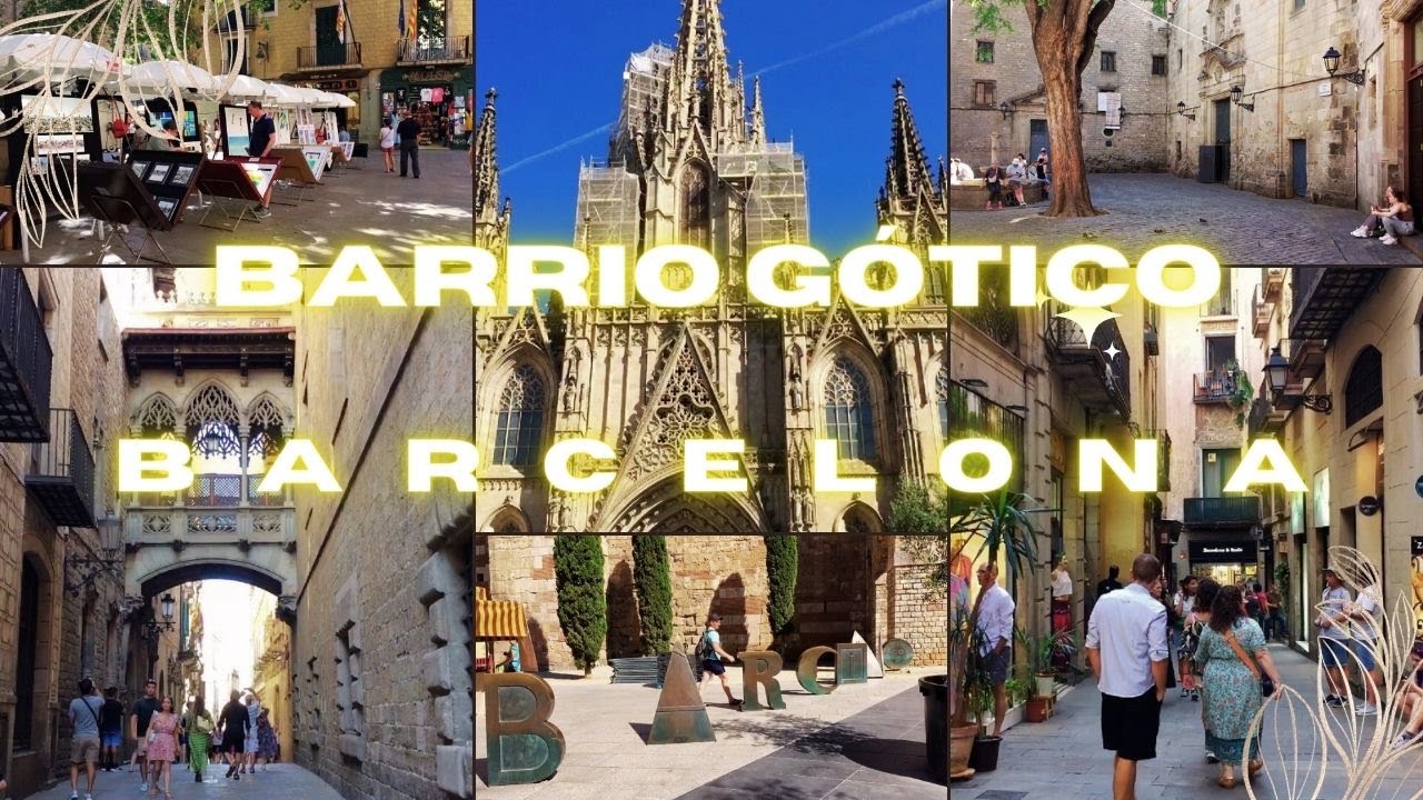 [BARCELONA] BARRIO GÓTICO | Walking Tour Julio 2023