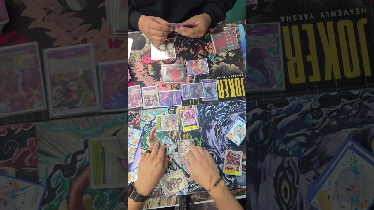 Op14 One Piece Card Game Purple Doflamingo Vs ST29 Luffy