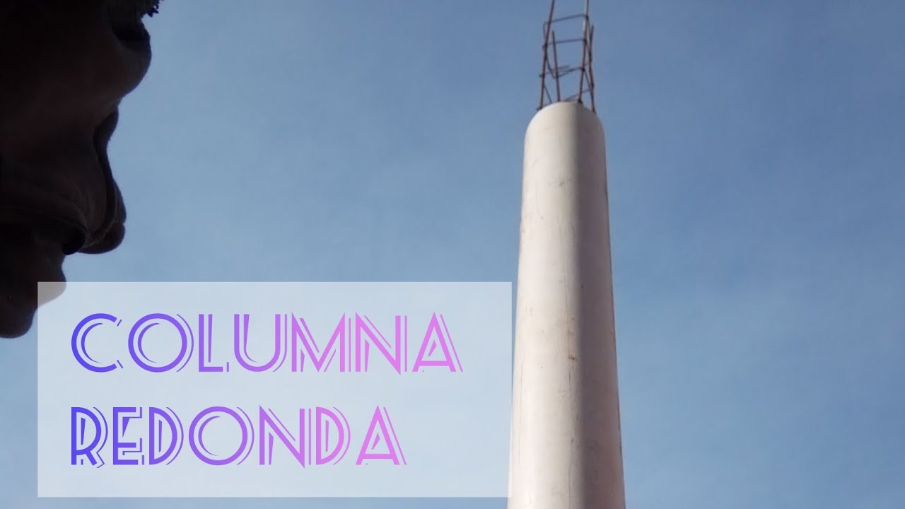 👷-Como hacer columna redonda 20 cm de diámetro-...