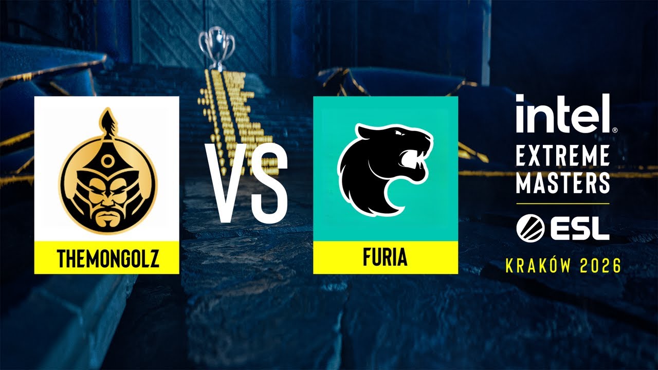 TheMongolz vs. FURIA - IEM Krak&oacute;w 2026 - Group A