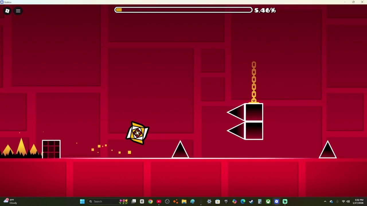 Roblox (Geometry dash)!