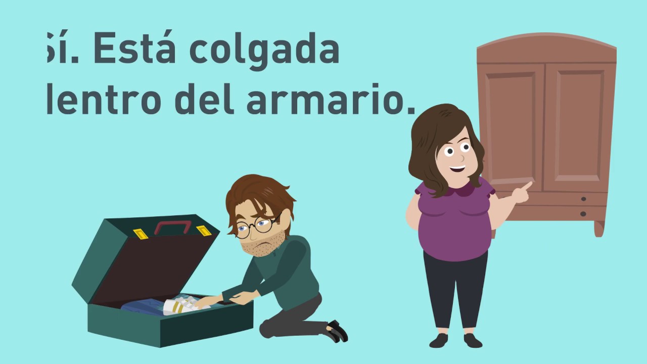 Preposiciones de lugar en español   Clase 6
