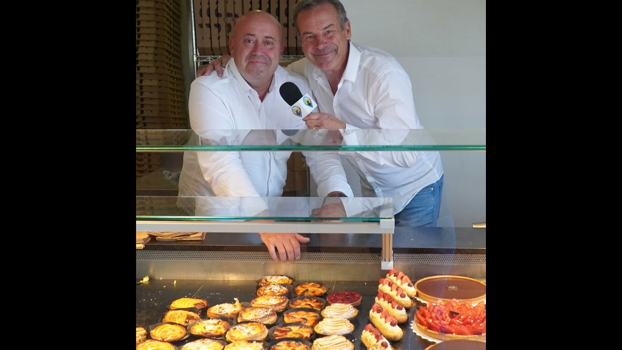 Depuis la boulangerie Ange de Biganos, Emmanuel Lamarsaude nous détaille sa belle offre de snacki...