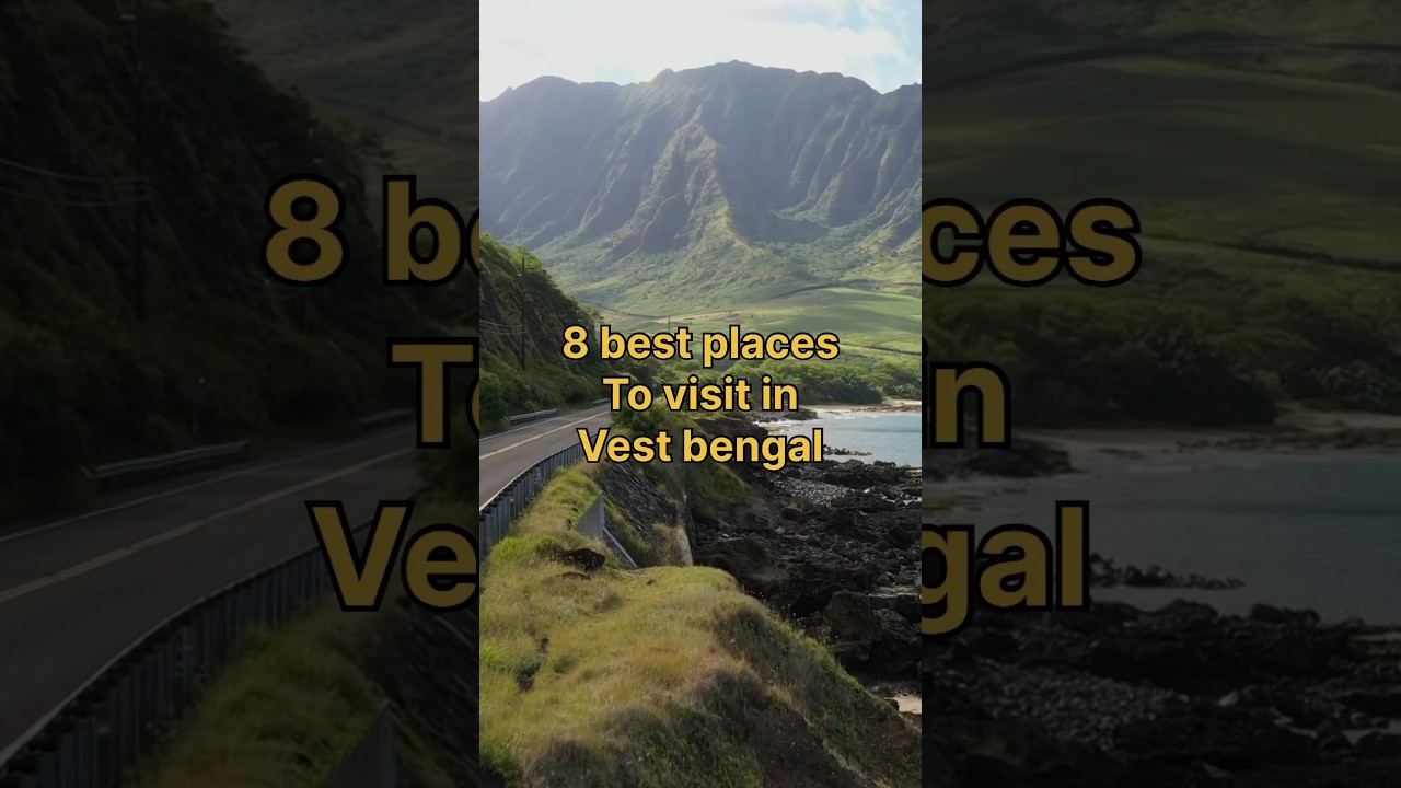 8 best places to visit in west bengal 🌍#shorts #youtubeshorts  #viral #trending #westbengal