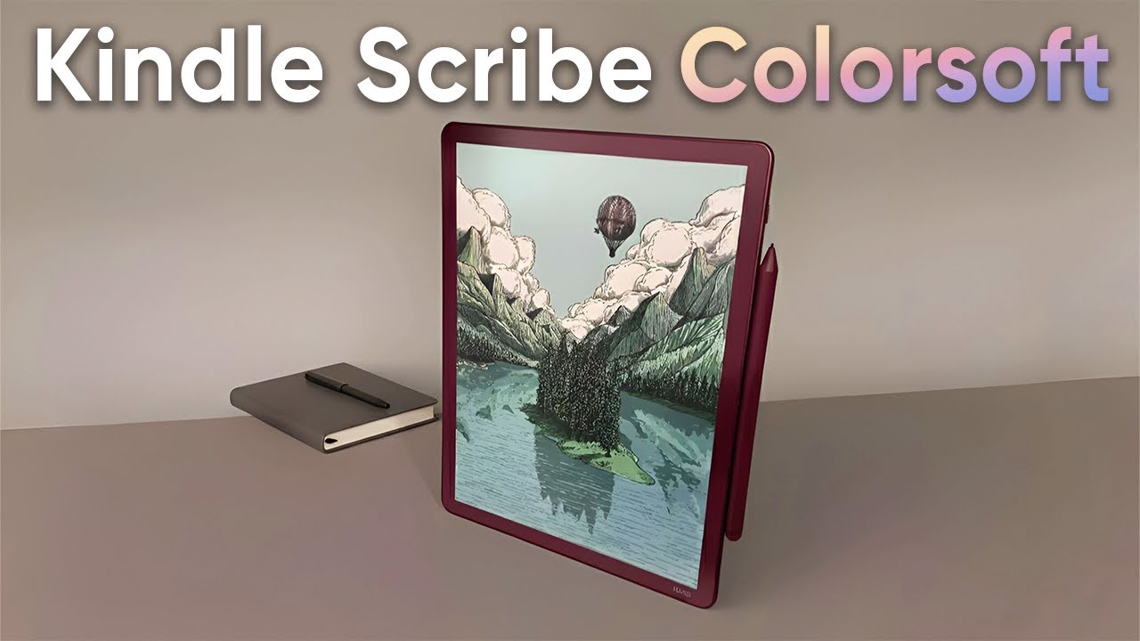 Kindle Scribe Colorsoft 2025 &ndash; первый цветной Kindle для любителей делать заметки!