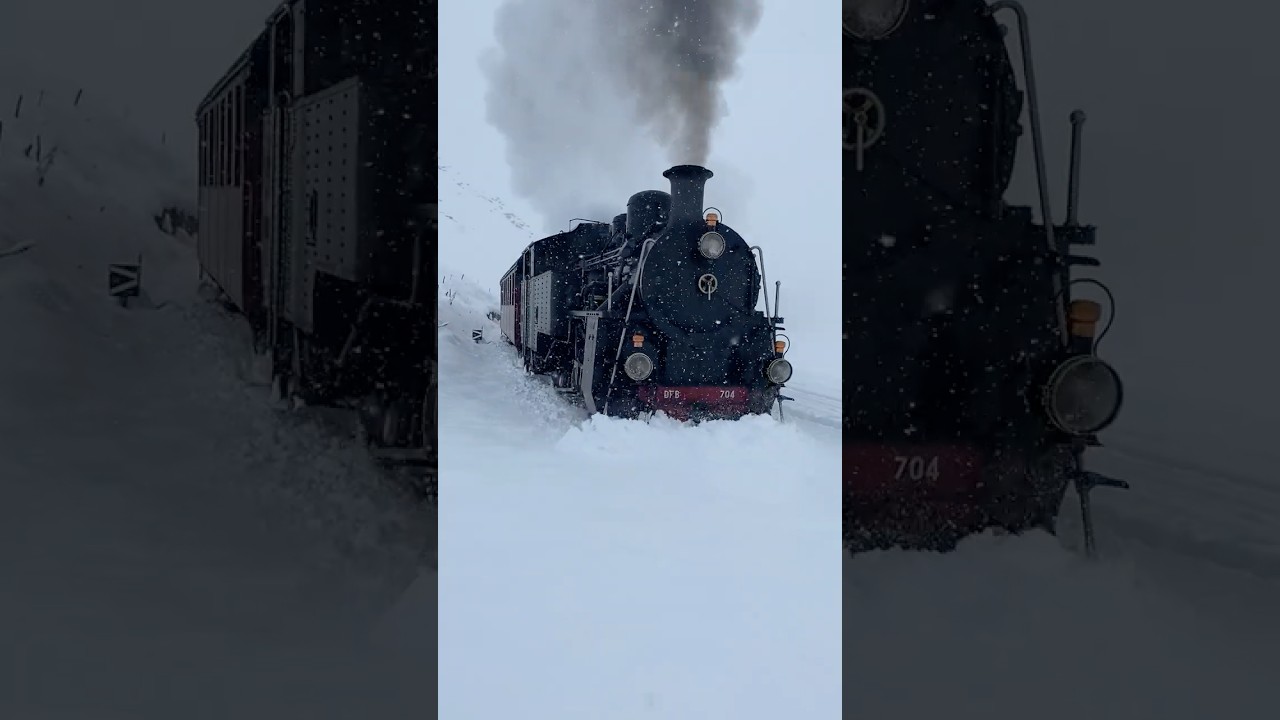 Neuschnee an der Furka