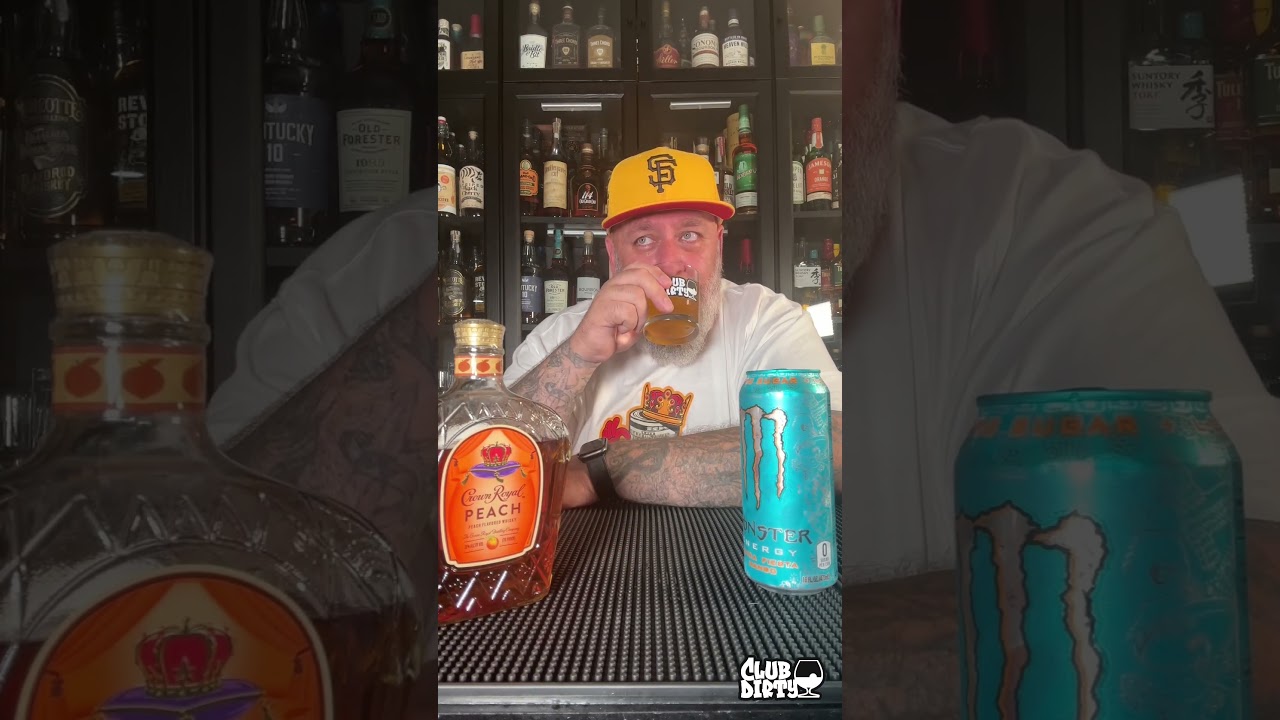 Crown Royal Peach x Monster Ultra Fiesta Mango