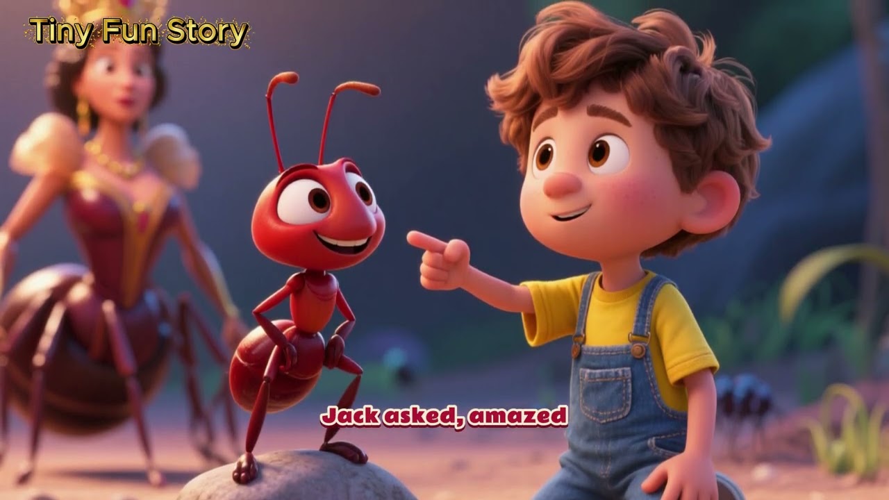 Jack and the Tiny Talking Ant 🐜