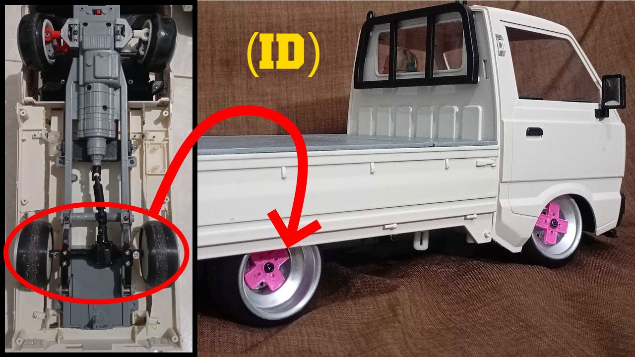 Cara Potong Axle / As / Gardan WPL D12 + Update Ceperin Bak Belakang