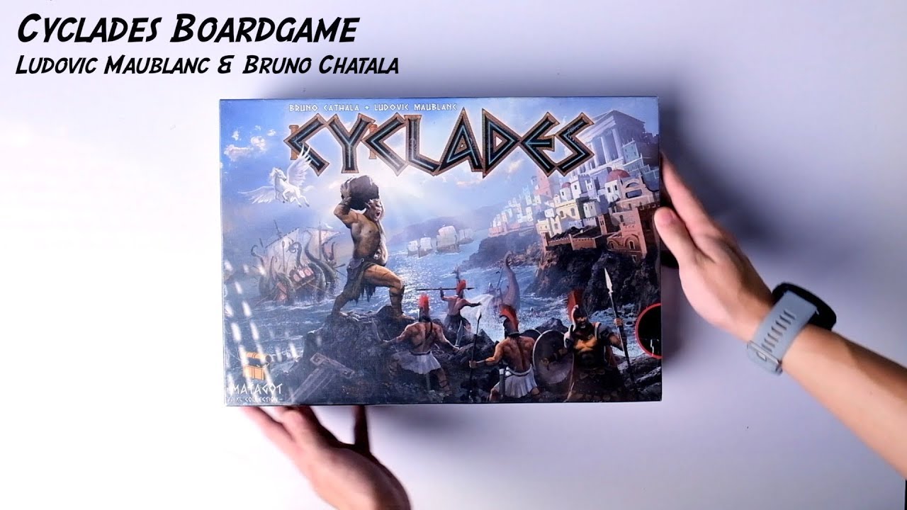 Unboxing Cyclades Boardgame