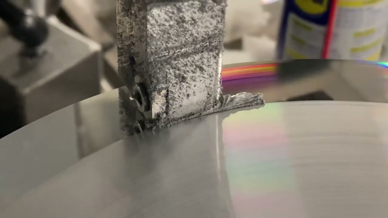 Video of cutting the mirror (for Dave)