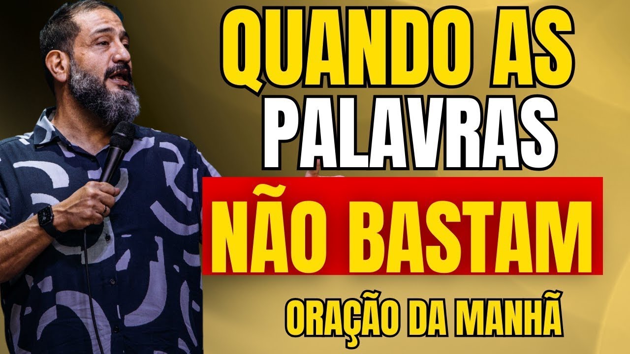 Quando Você Não Consegue Orar, Deus Ainda Te Ouve! | Luciano Subirá
