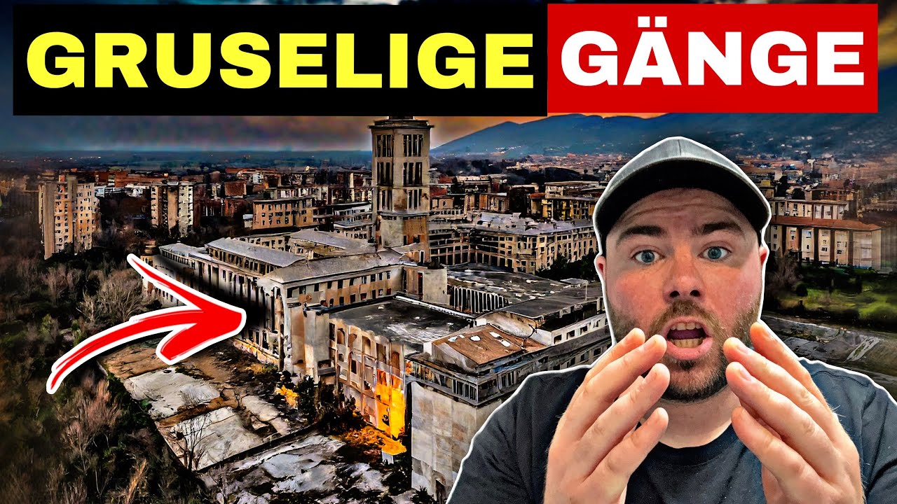 👻 GEISTER-KRANKENHAUS in 🇮🇹 – Übernachtung im Lost Place!