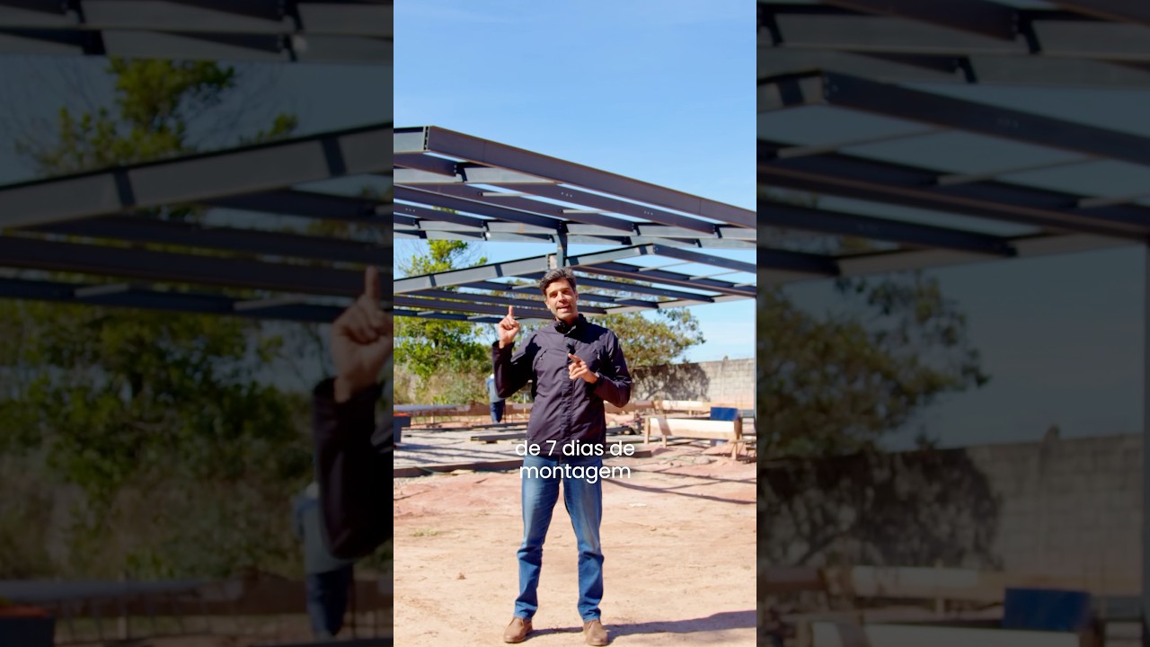 COMO PROJETAR EM ESTRUTURA MET&Aacute;LICA MODULAR? #arquitetura #obra #constru&ccedil;&atilde;o #engenhariacivil