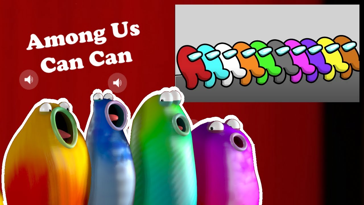 Among Us - Can Can Animation Tribute but it's Blob Opera