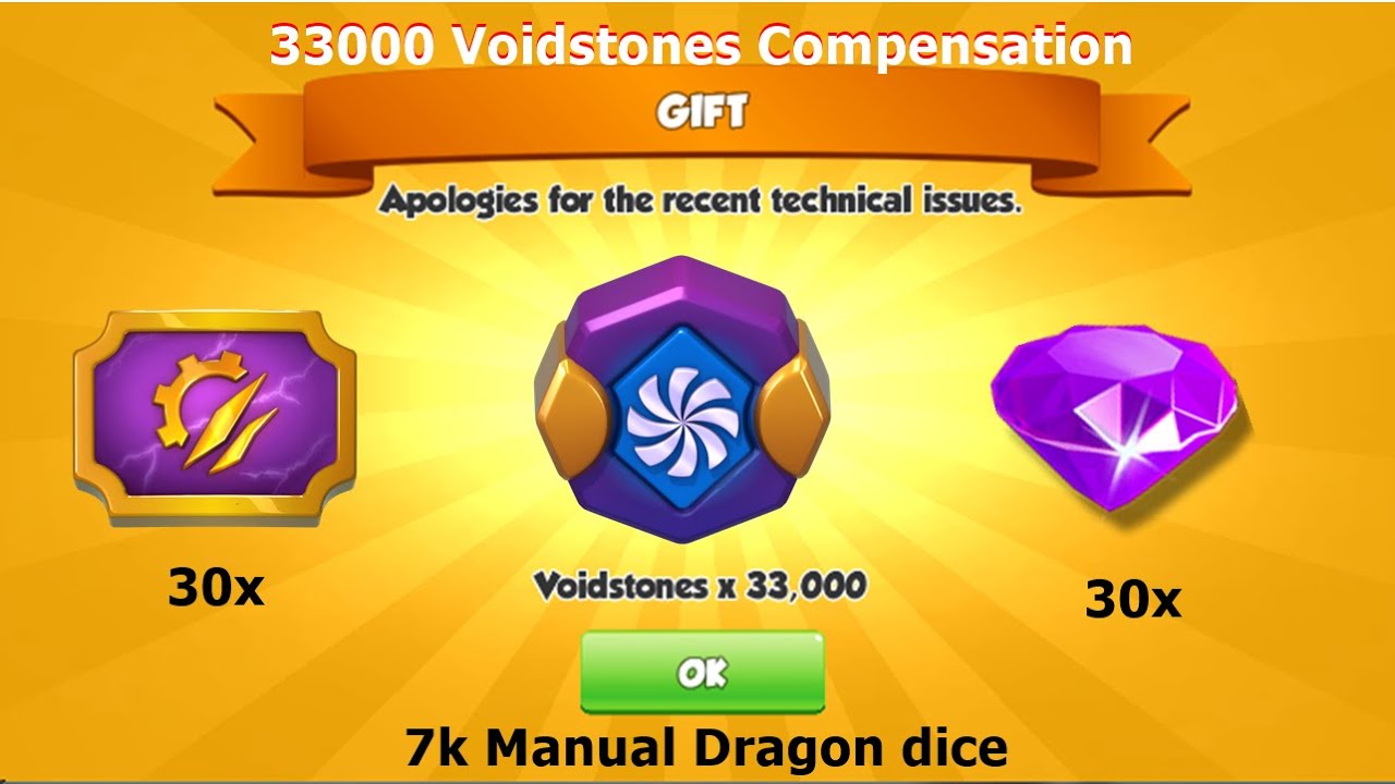 33k Voidstones Compensation in Custos Regius Tyrant event | 40 Laterna Dragon piece | DML