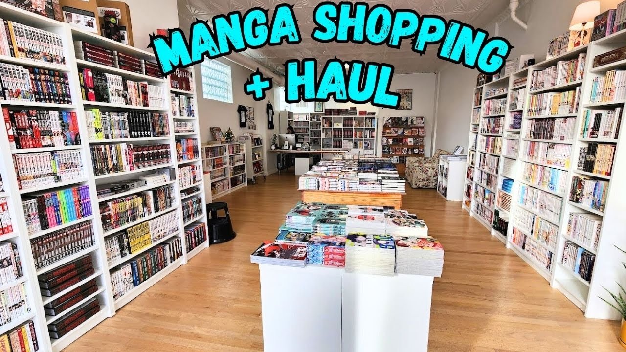 Manga Shopping At The BEST Hidden Manga Shop