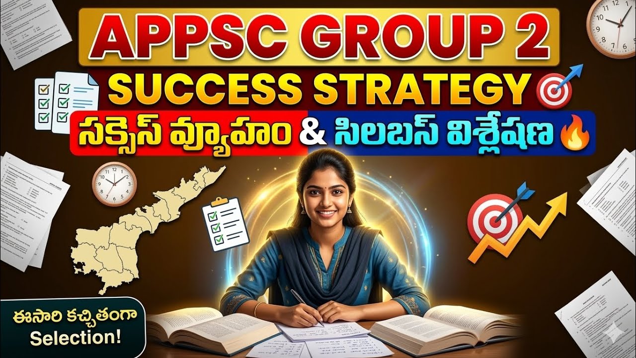 APPSC Group 2 2026 Strategy 🔥 Complete Syllabus Analysis & Study Plan