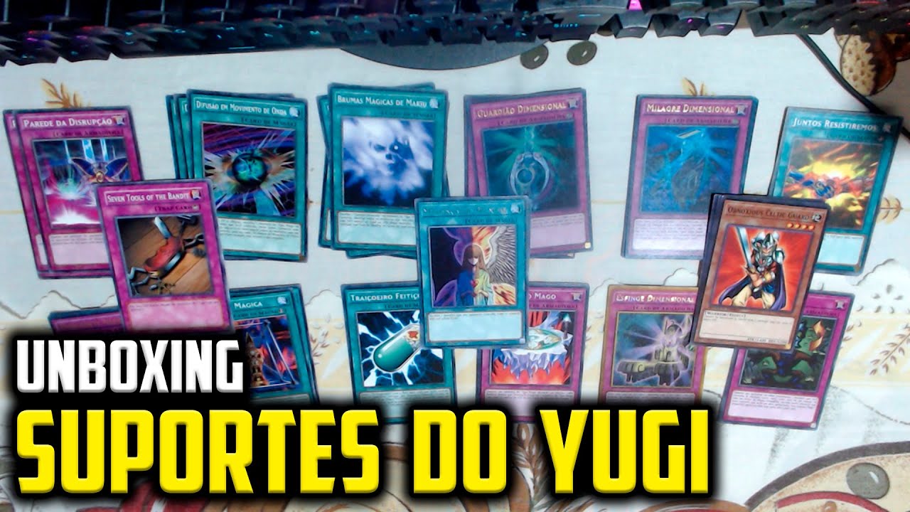 UNBOXING : Suportes do Deck do Yami Yugi! (Yu-Gi-Oh! TCG)