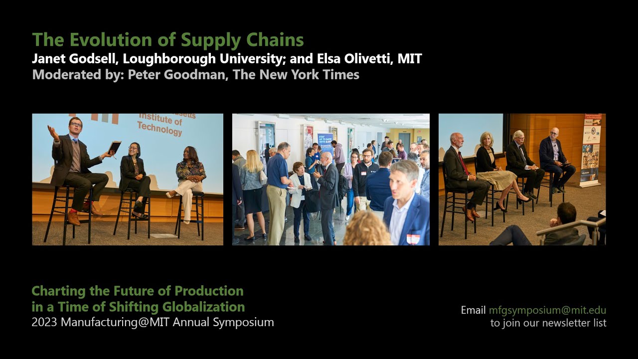 Peter Goodman Panel - The Evolution of Supply Chains