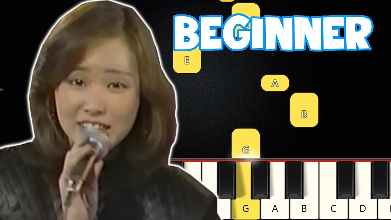 Stay With Me - Miki Matsubara | Beginner Piano Tutorial | Easy Piano