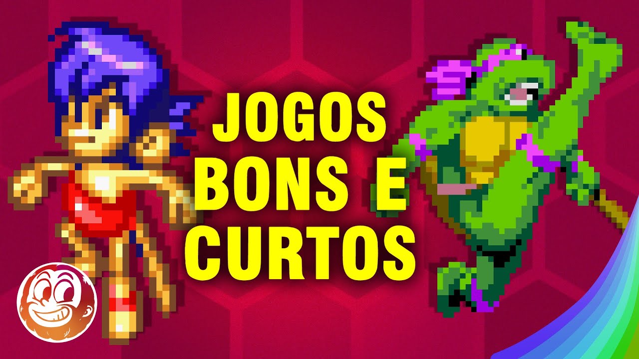 Jogos CURTOS das antigas para quem n&atilde;o tem tempo (zerados e aprovados)
