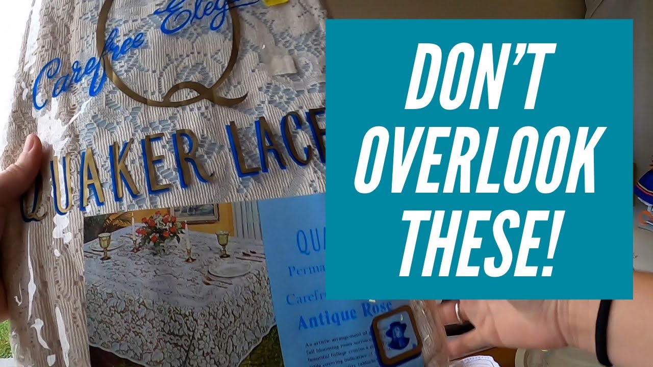 I'LL ALWAYS PICK UP THIS YARD SALE FIND! | Garage Sale SHOP WITH ME to Sell on Ebay and Poshmark!