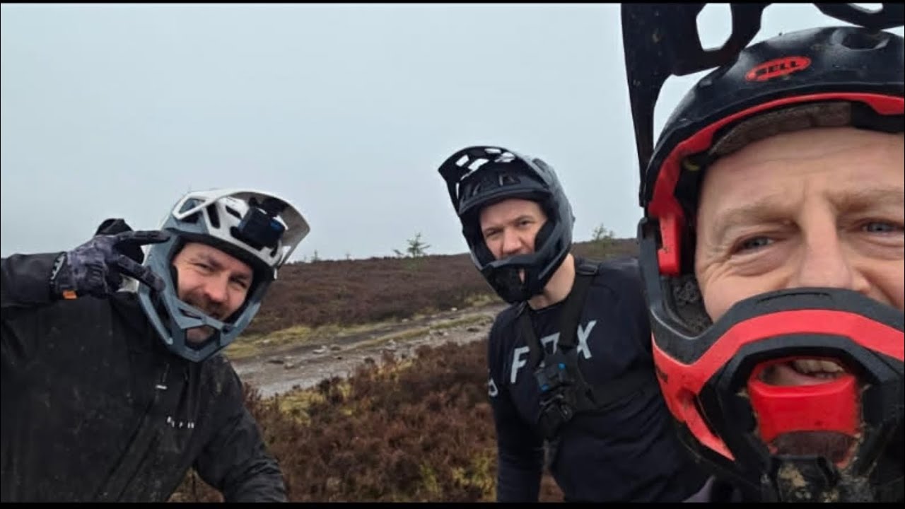 Wet and windy but bloody awesome at the golfie