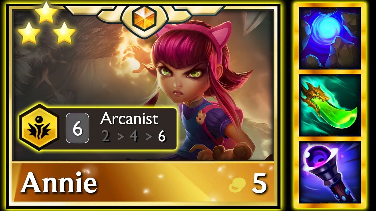 3-Star Annie Exodia Be Like! ⭐⭐⭐ ft. 6 Arcanist