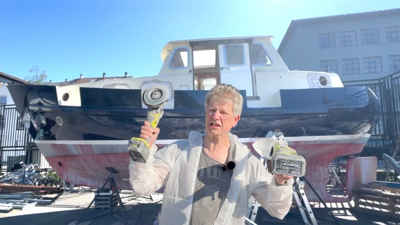 Ep 59 Finally Cutting Out Portholes + Polyester Work