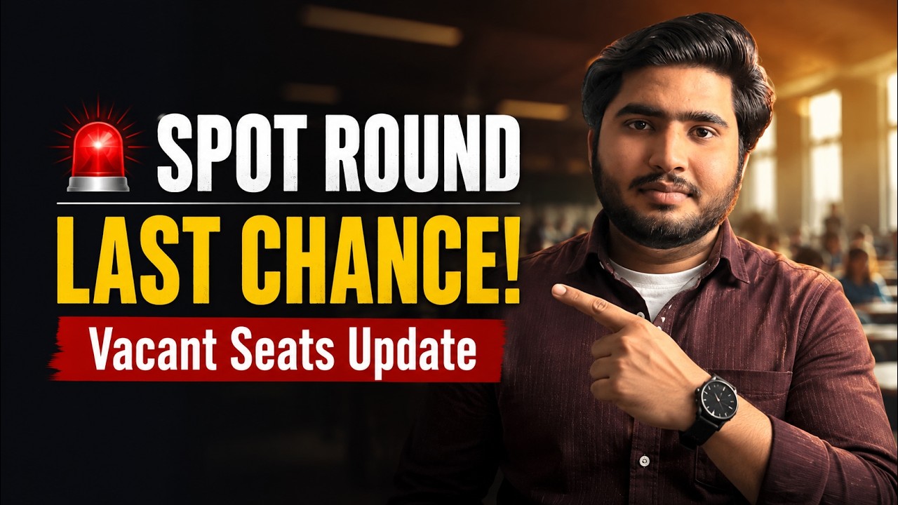 🚨 IPU Spot Round 2026 Update 🔥 Vacant Seats, Registration & Choice Filling | GGSIPU Latest News