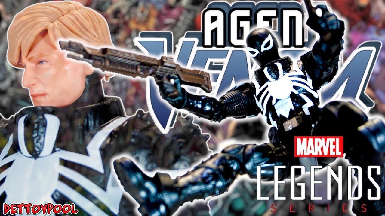 【AGENT VENOM】10年ぶりにリメイクされたマーベルレジェンド エージェントヴェノムを旧フィギュアと比較しながら開封レビューしていきます！