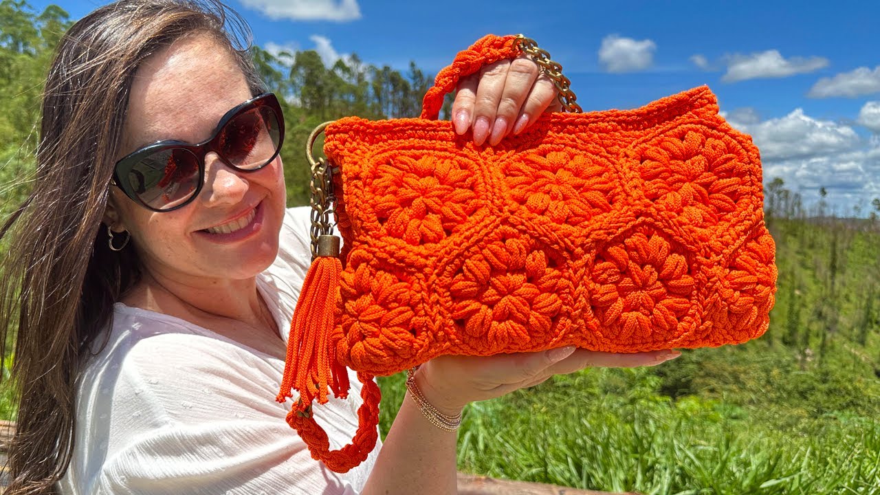 Bolsa Bellatrix em crochê