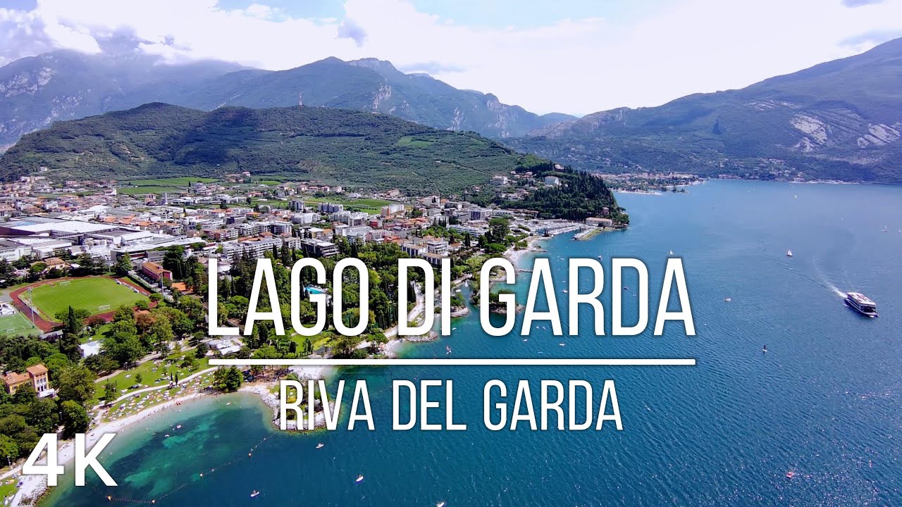 Lago di Garda, Riva del Garda - [Drone 4K]