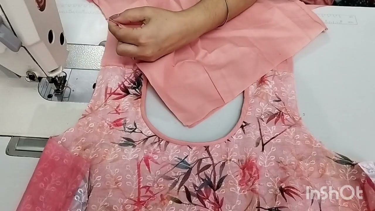 Very easy chudidar top stitching in kannda 